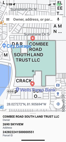 More Photos Of 2690 Skyview Rd, Lakeland Land For Sale