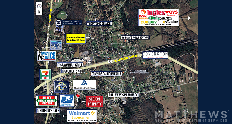 More Photos Of 274 E Savannah St, Calhoun Falls Freestanding For Lease