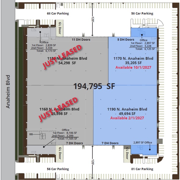 More Photos Of 1190-1180 N Anaheim Blvd, Anaheim Distribution For Lease