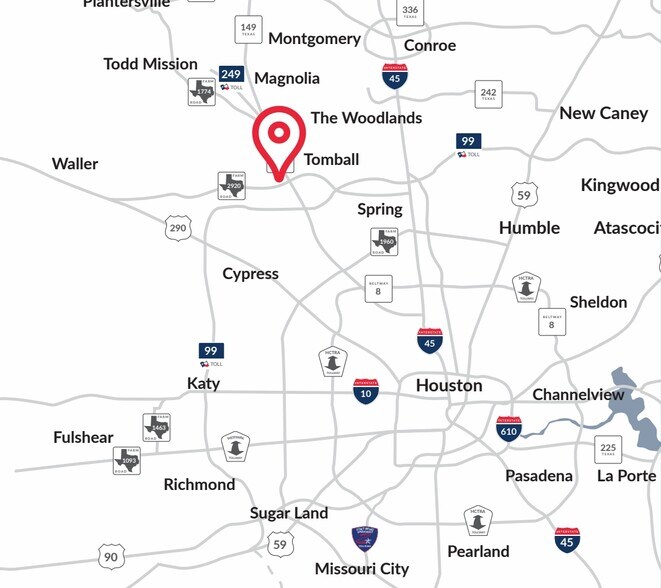 More Photos Of State Highway 249 & Grand Pky, Tomball Unknown For Lease