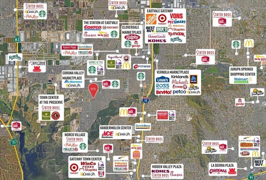 More Photos Of 7769 Archibald Avenue, Corona Land For Lease