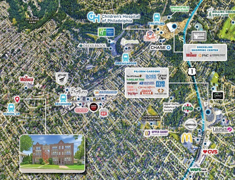 More Photos Of 3726-3730 School Ln, Drexel Hill Apartments For Sale