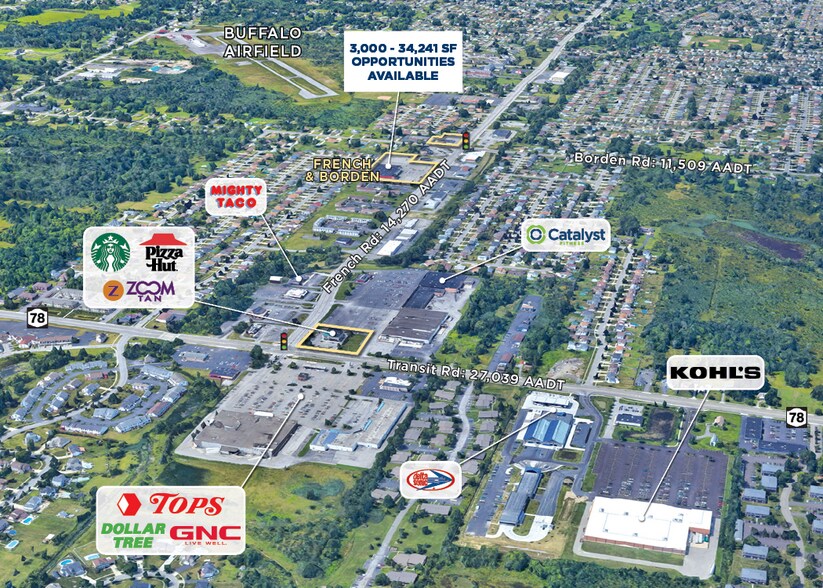 More Photos Of 1231-1235 French Rd, Depew Unknown For Lease