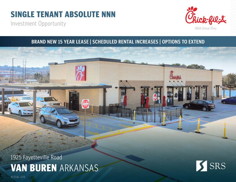 Primary Photo Of 1925 Fayetteville Rd, Van Buren Fast Food For Sale