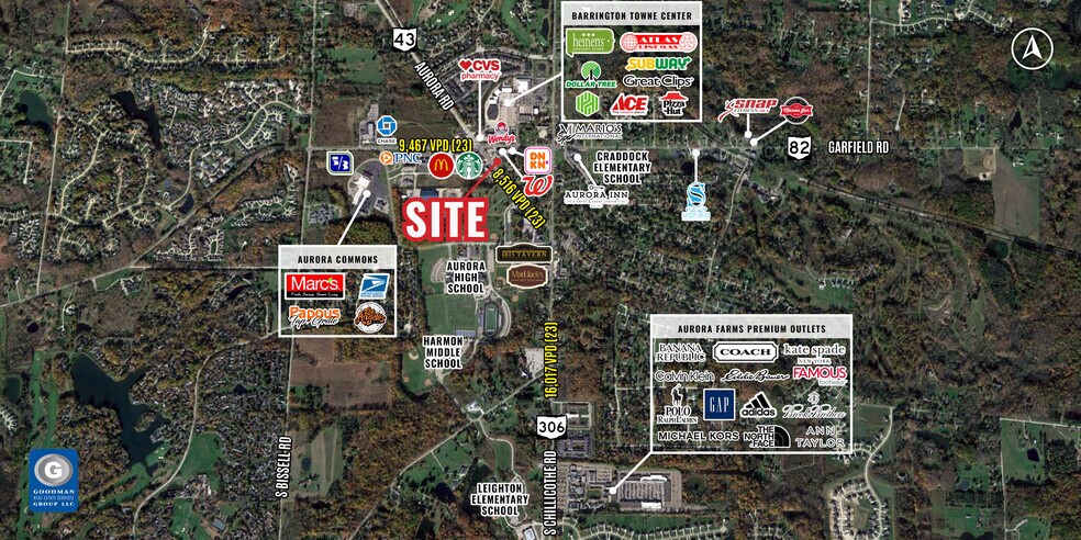 More Photos Of 29 S Aurora Rd, Aurora General Retail For Lease