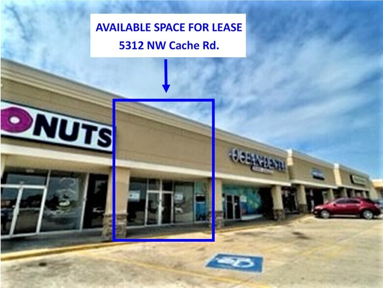 More Photos Of 5312-5340 NW Cache Rd, Lawton General Retail For Lease