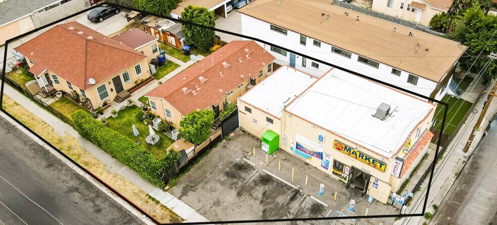Primary Photo Of 4813 W 104th St, Inglewood Storefront Retail Residential For Sale