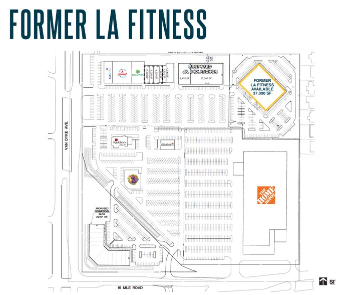 More Photos Of 37270 Van Dyke Ave, Sterling Heights Health Club For Lease