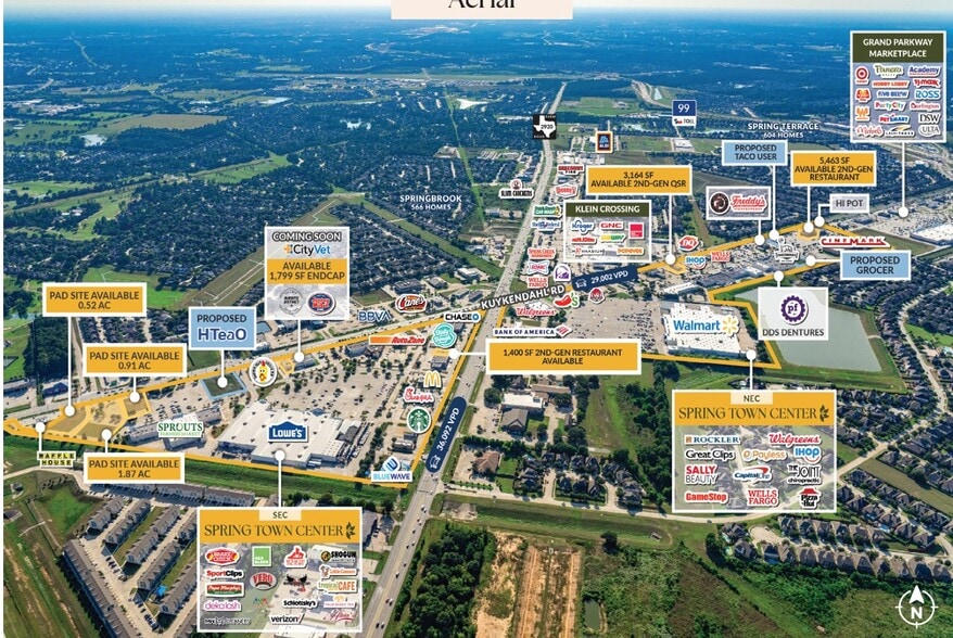 Primary Photo Of 20902 Kuykendahl Rd, Spring Land For Lease