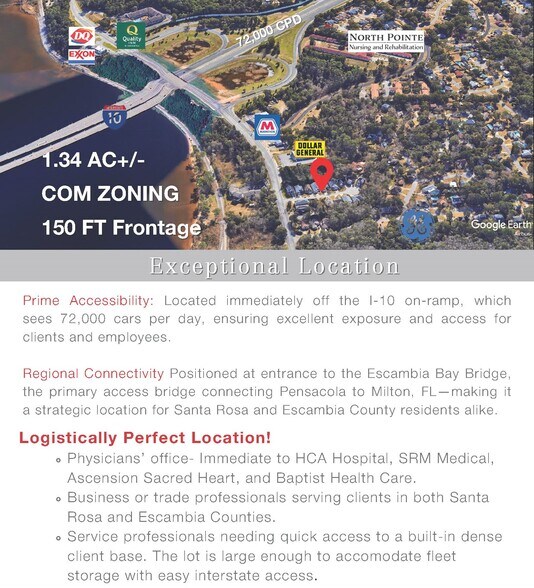 Primary Photo Of 8175 Scenic Hwy, Pensacola Land For Sale