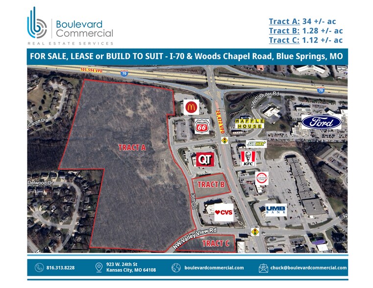 Primary Photo Of 1205 NW Woods Chapel rd, Blue Springs Land For Sale