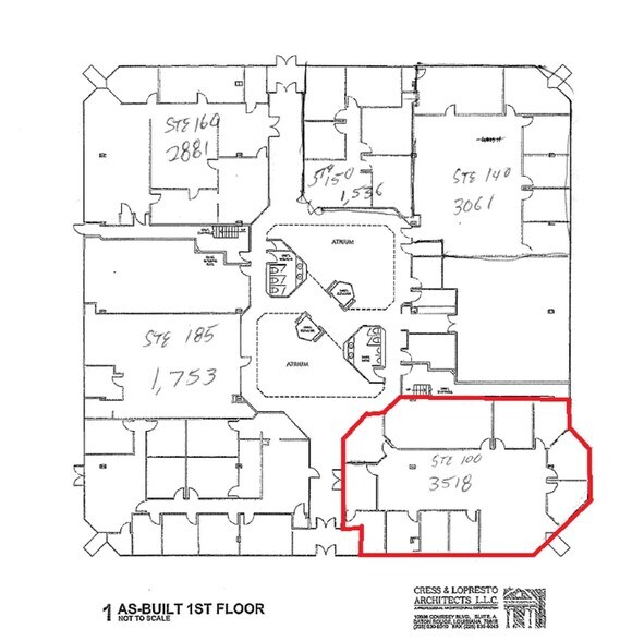 More Photos Of 2900 Westfork Dr, Baton Rouge Office For Lease