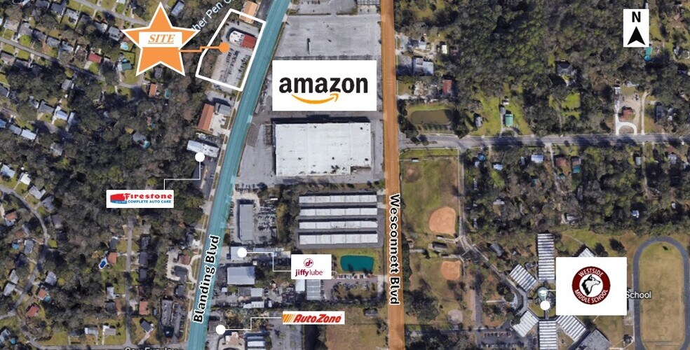 Primary Photo Of 4578 Blanding Blvd, Jacksonville Freestanding For Sale