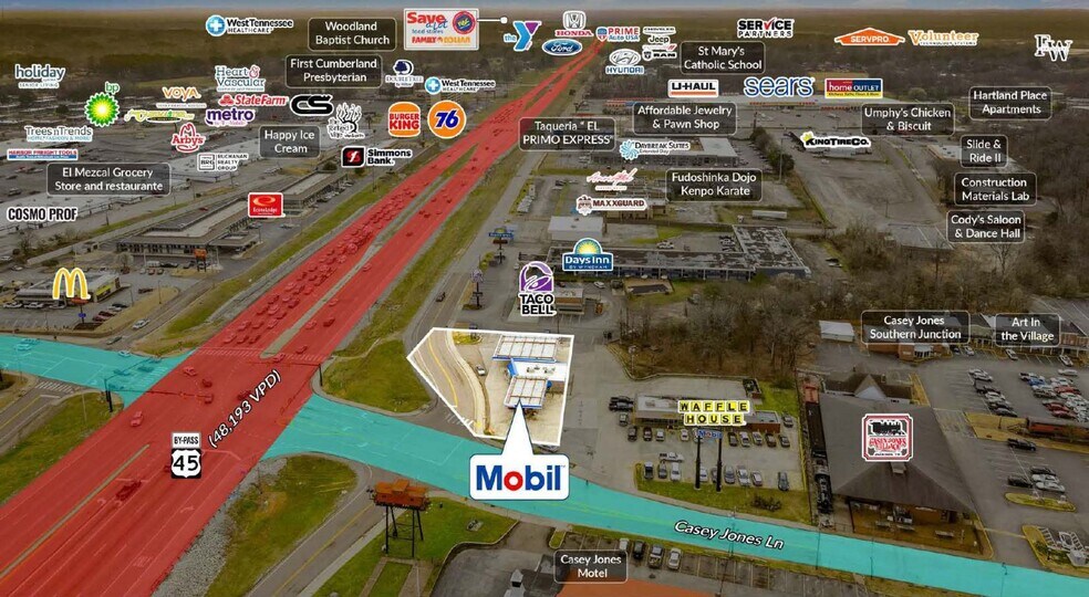 More Photos Of 1929 Highway 45 Byp, Jackson Convenience Store For Sale