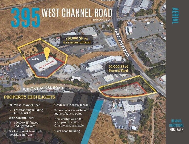 More Photos Of 395 W Channel Rd, Benicia Warehouse For Lease