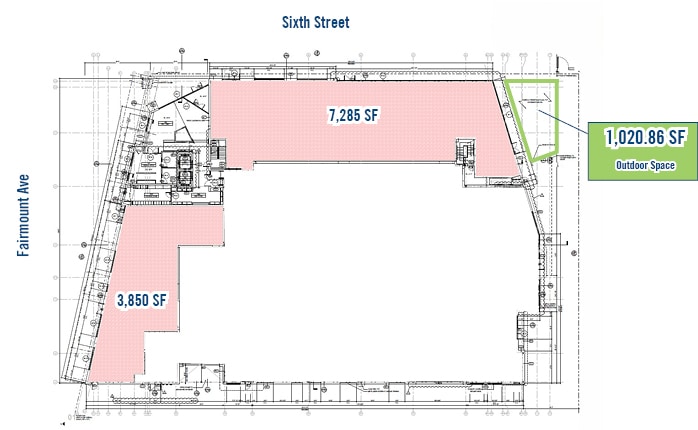 More Photos Of 600 Fairmount ave, Philadelphia General Retail For Lease