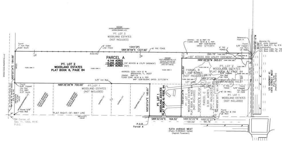 Primary Photo Of 5220 14th St, Bradenton Land For Sale
