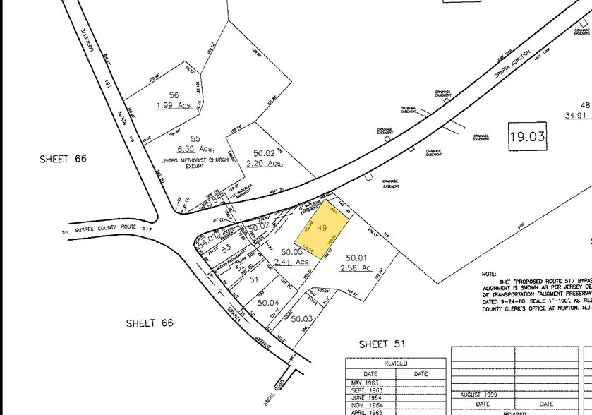 More Photos Of 59 Sparta Ave, Sparta Land For Sale