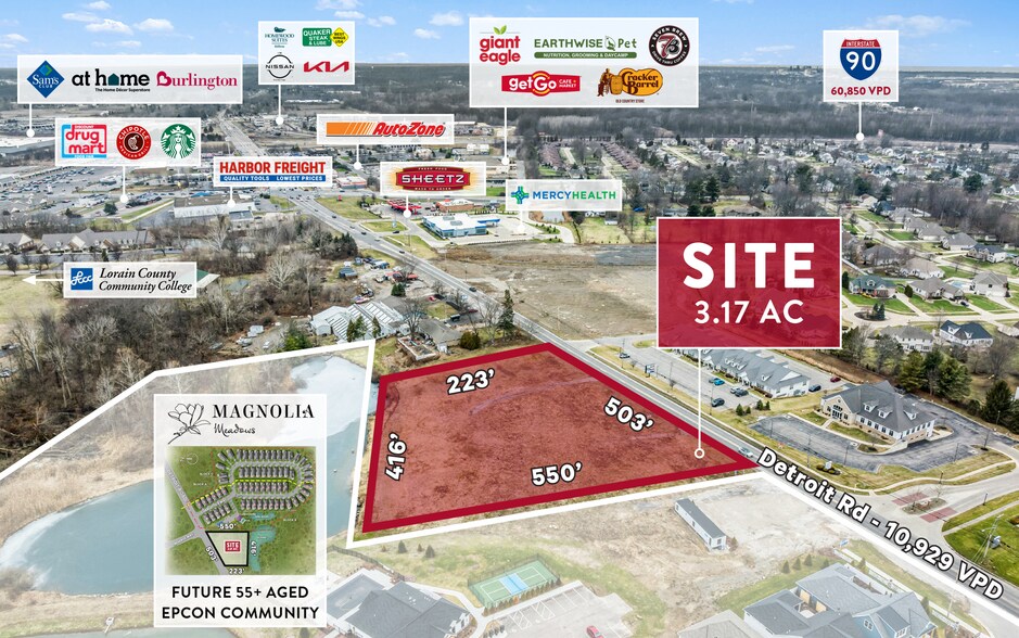 More Photos Of 5464 Detroit Rd, Sheffield Lake Land For Sale
