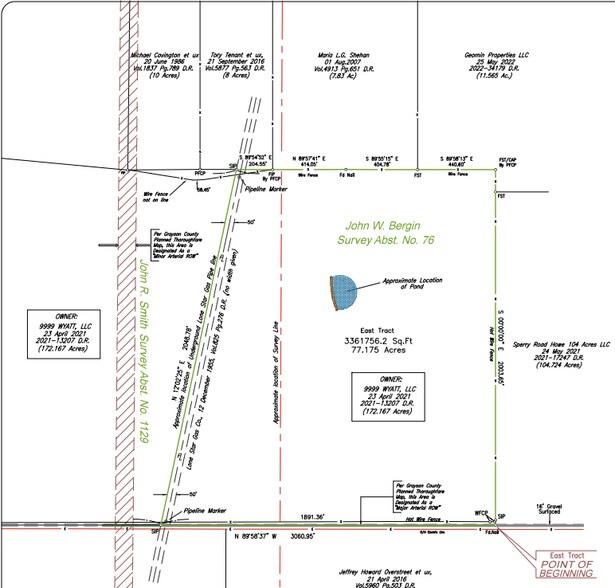 More Photos Of 9999 Wyatt Rd, Sherman Land For Sale