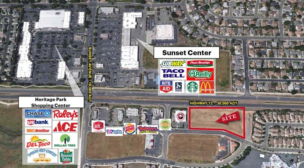 Primary Photo Of 1110-1114 Anderson Dr, Suisun City Land For Lease