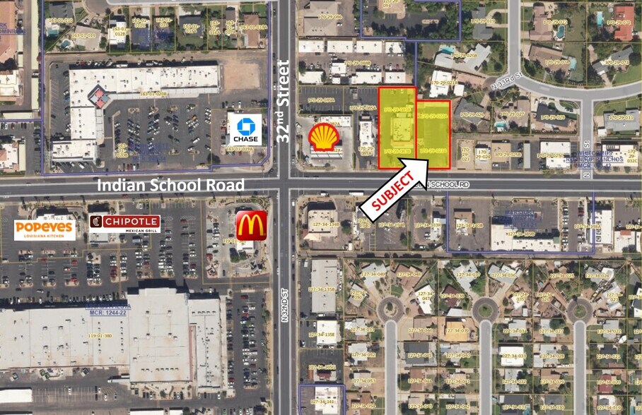 More Photos Of 3228 E Indian School Rd, Phoenix Land For Lease