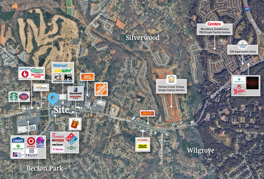 More Photos Of 6916 Harrisburg Rd, Charlotte Office For Sale