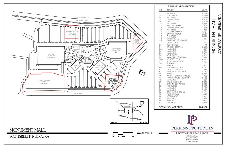 Primary Photo Of Frontage Rd, Scottsbluff Land For Lease