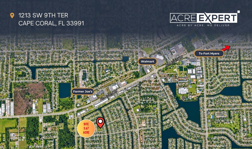 More Photos Of 1213 9th Ter, Cape Coral Land For Sale