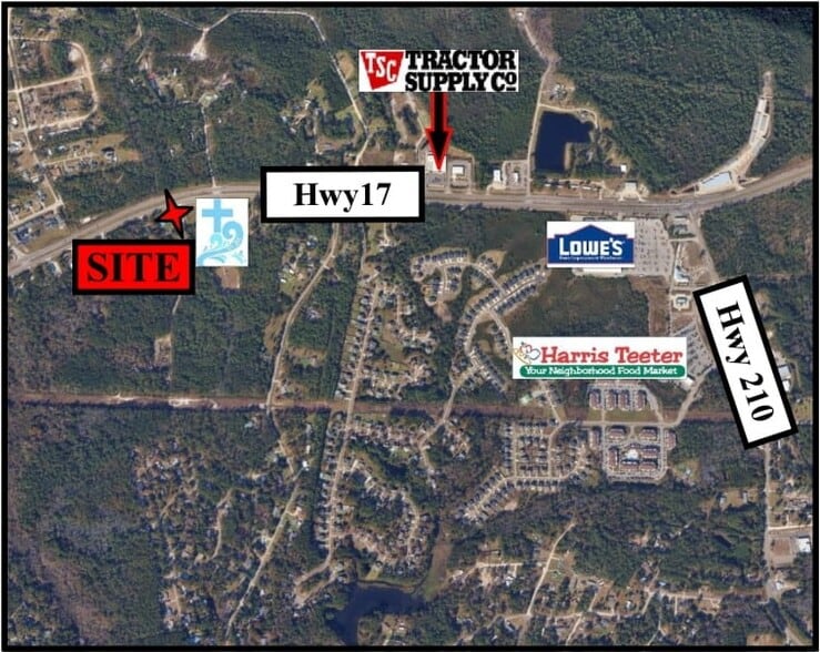 More Photos Of 22270 US Highway 17, Hampstead General Retail For Lease