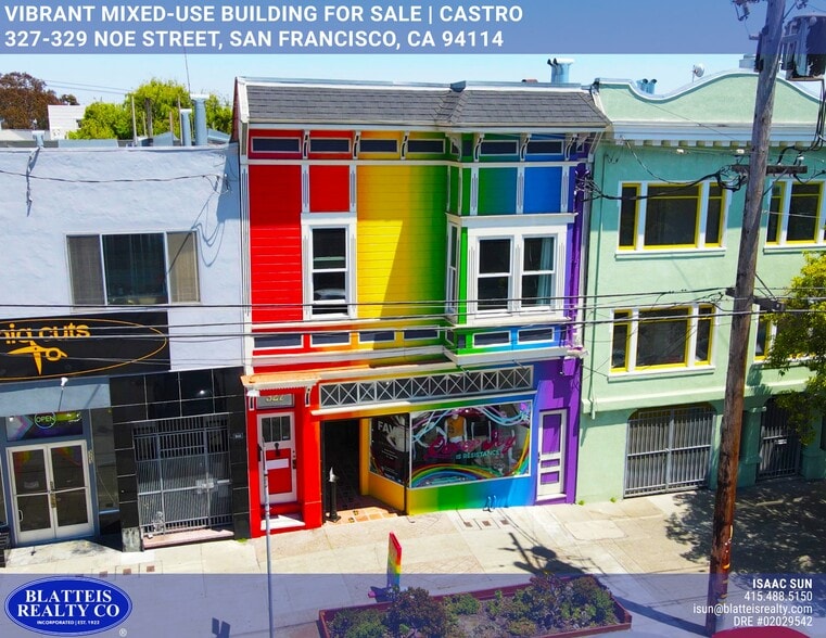 More Photos Of 327-329 Noe St, San Francisco Storefront Retail Residential For Sale