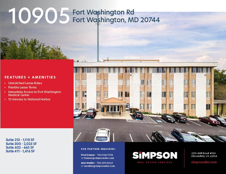 Primary Photo Of 10905 Fort Washington Rd, Fort Washington Medical For Lease