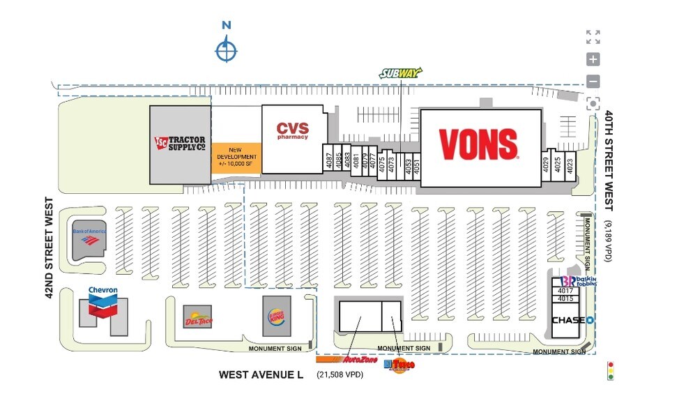 More Photos Of 4105 W Avenue L, Lancaster Freestanding For Lease