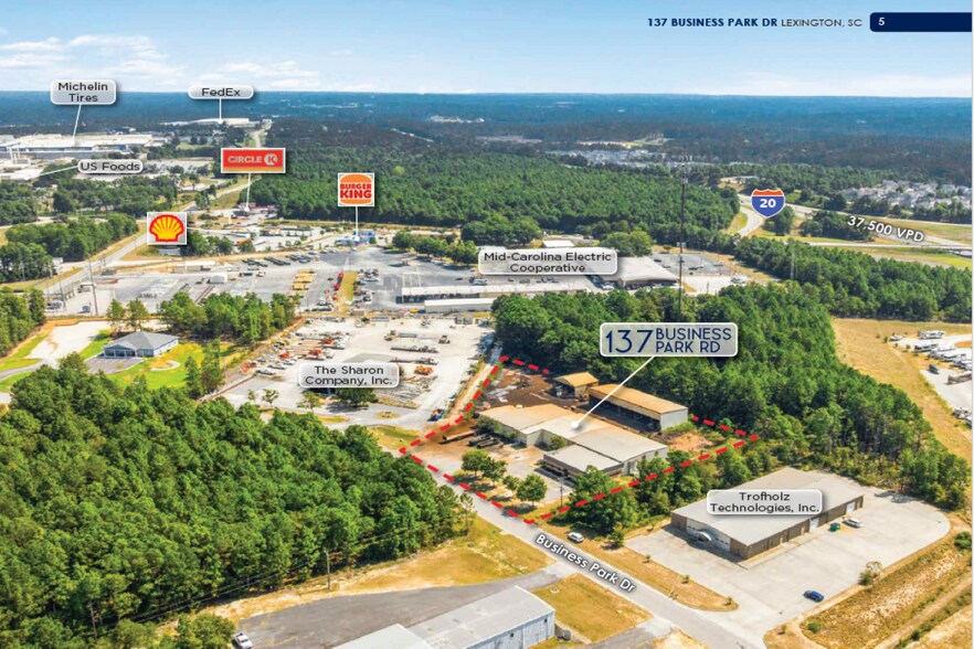 Primary Photo Of 137 Business Park Dr, Lexington Manufacturing For Sale