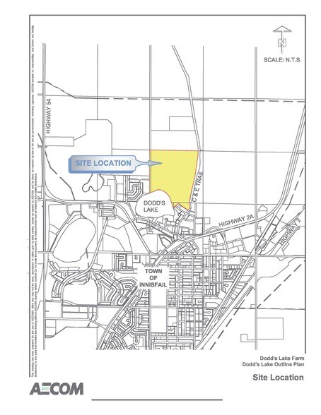 More Photos Of 5901 50 Ave, Innisfail Land For Sale