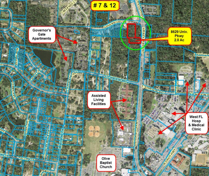 8629 University Pkwy, Pensacola, FL 32514 Land For Sale