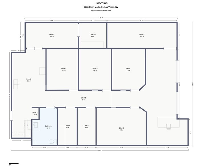 More Photos Of 7265 Dean Martin Dr, Las Vegas Flex For Lease