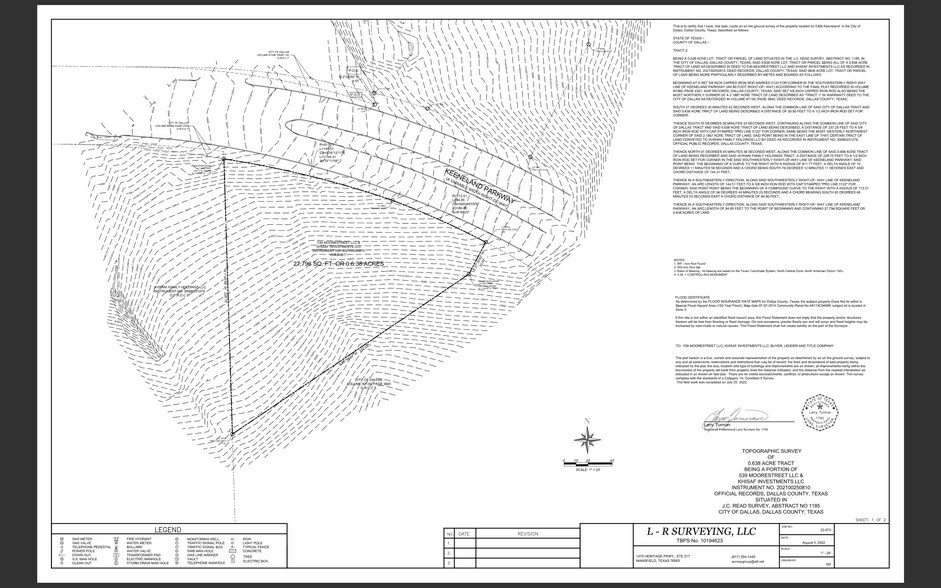 More Photos Of 5303-5306 Keeneland Pky, Dallas Land For Sale