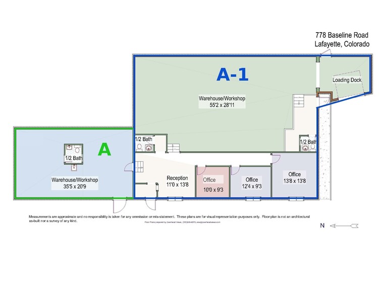 More Photos Of 778 Baseline Rd, Lafayette Warehouse For Lease