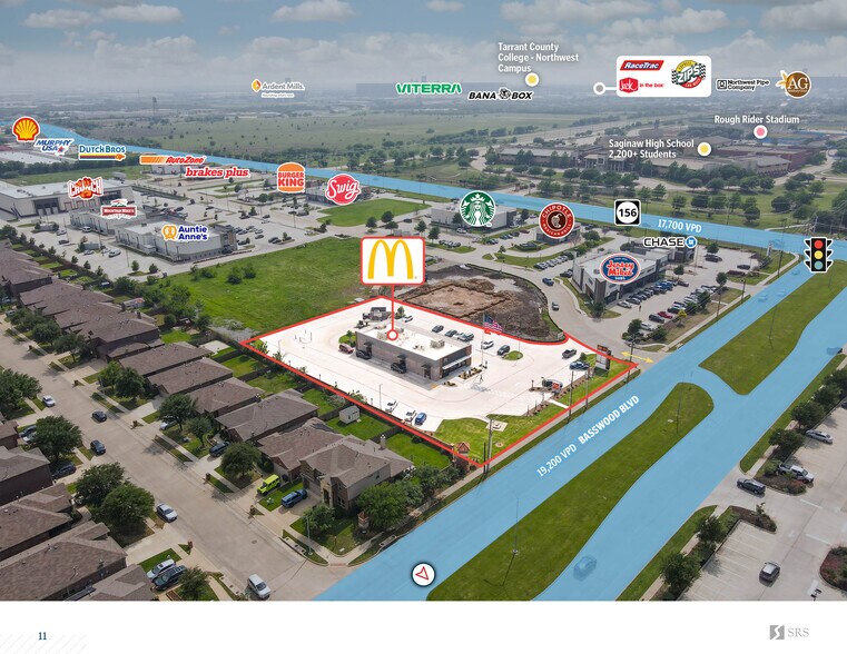 More Photos Of 1664 Basswood Blvd, Fort Worth Fast Food For Sale