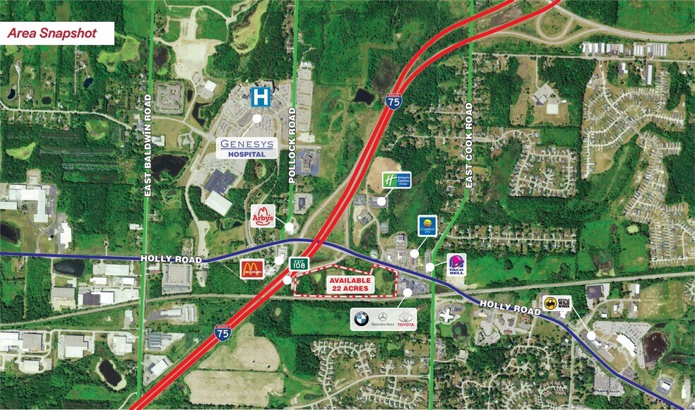 More Photos Of Holly Rd, Grand Blanc Land For Lease
