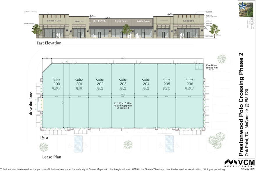 More Photos Of FM 720, Oak Point Storefront For Lease