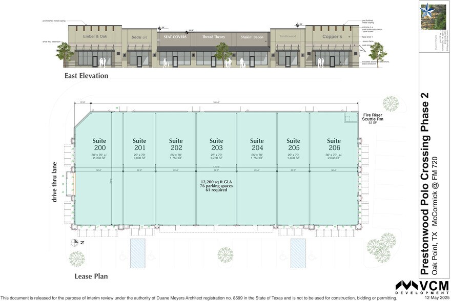 More Photos Of FM 720, Oak Point Storefront For Lease