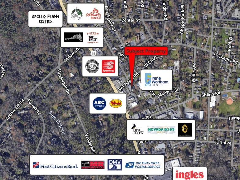 More Photos Of 900 W Chapel Rd, Asheville Showroom For Sale