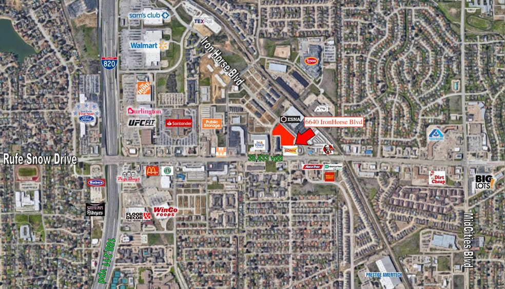 More Photos Of 6640 Iron Horse Blvd, North Richland Hills Land For Sale