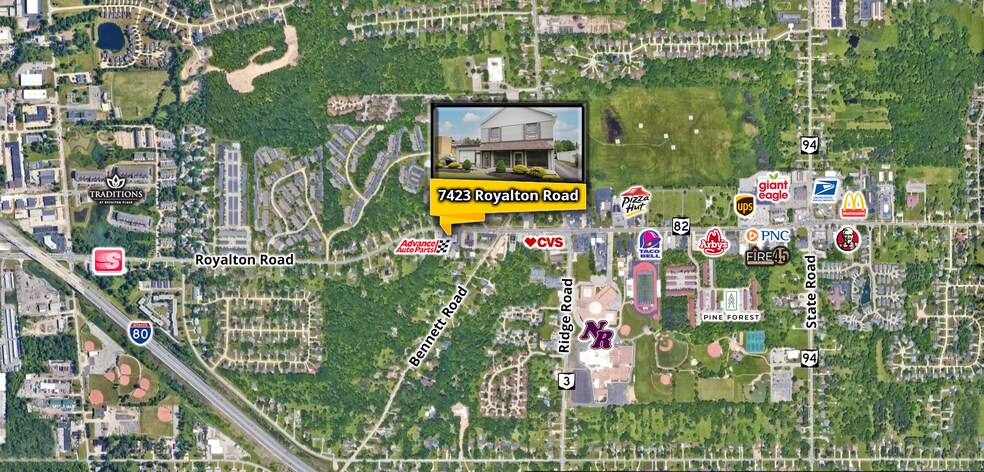 More Photos Of 7423 Royalton Rd, North Royalton Office For Sale