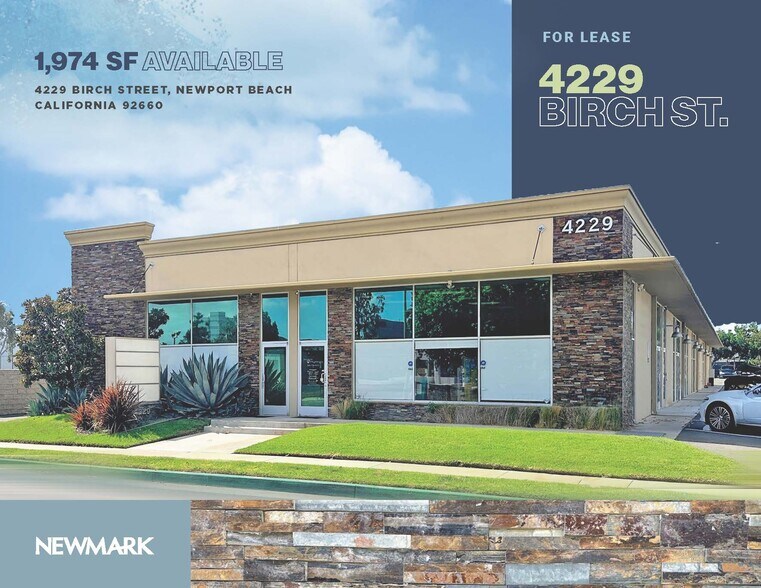 Primary Photo Of 4229 Birch St, Newport Beach Medical For Lease