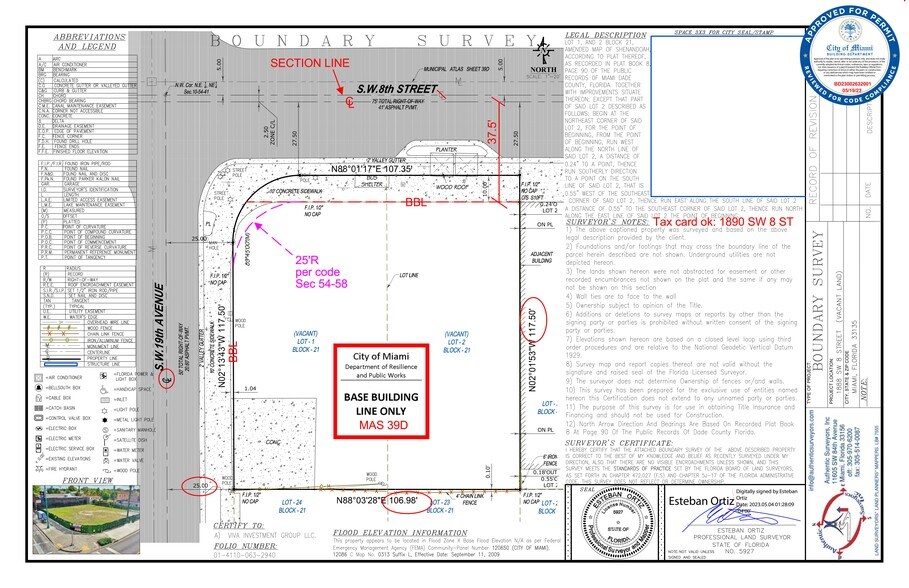 More Photos Of 1888 SW 8th St, Miami Land For Lease
