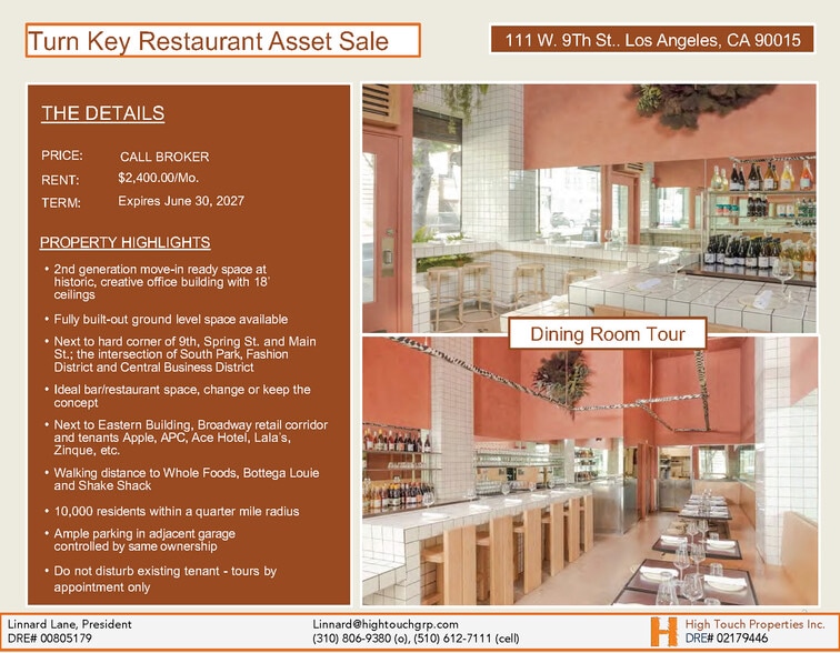 More Photos Of 111 W 9th St, Los Angeles Office For Lease
