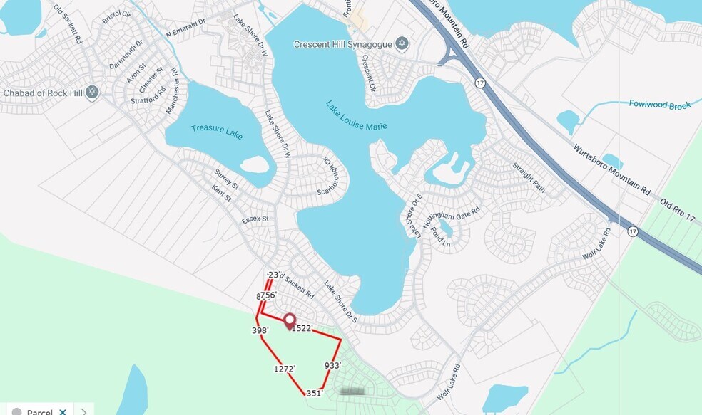 More Photos Of TBD Old Sackett Lake Rd, Rock Hill Land For Sale
